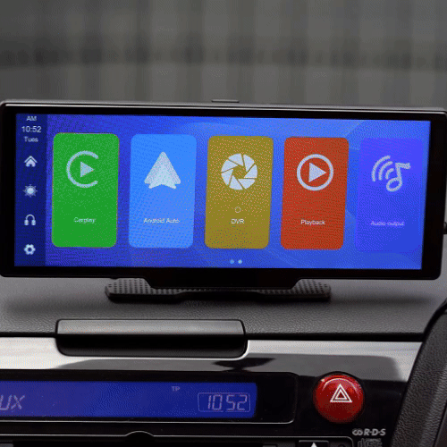 ClearSync 4K – 10" Smart Dash & Reverse Cam