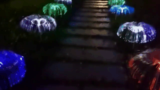 Magical Solar Jellyfish Lights 4Pcs