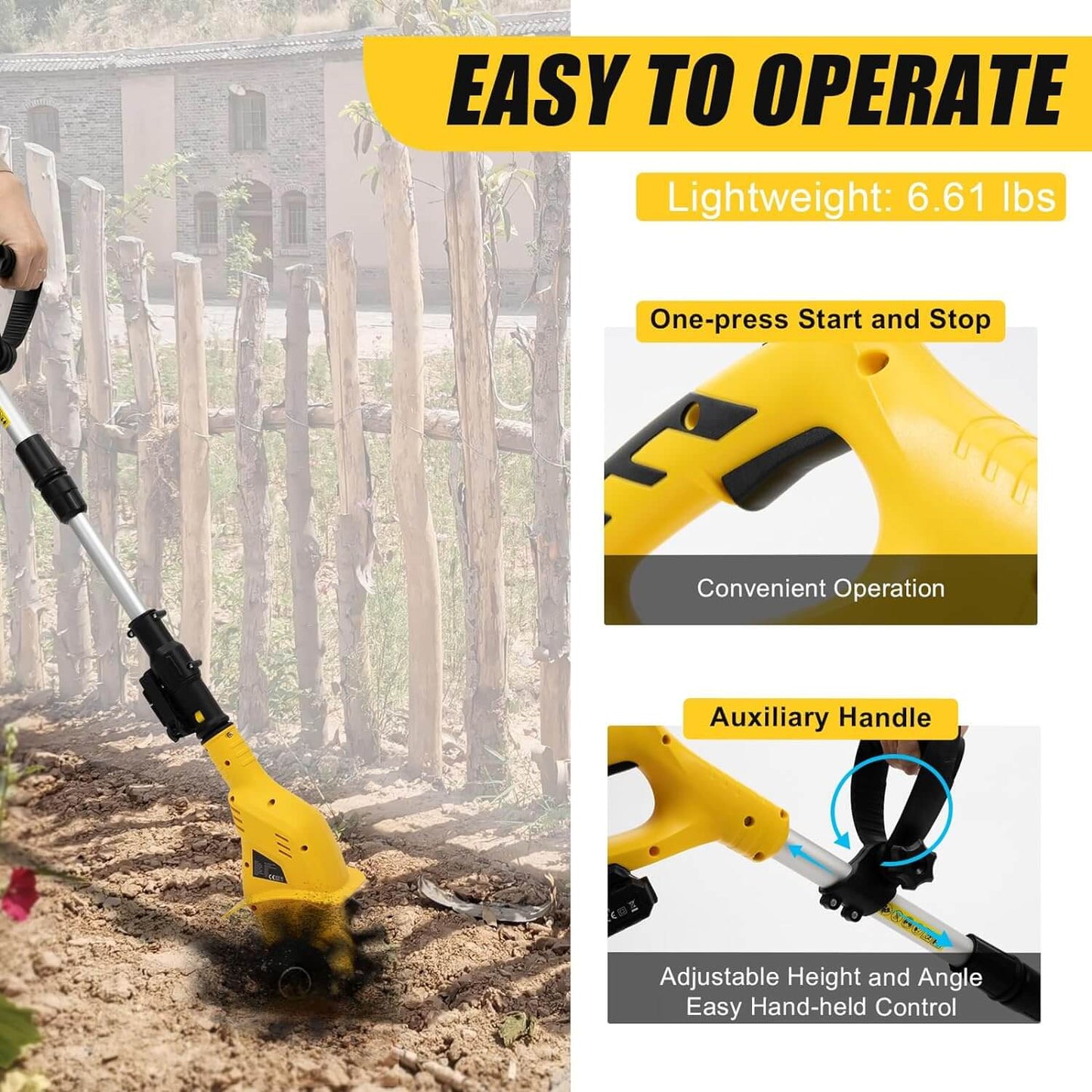 Garden Whiz Cordless Cultivator