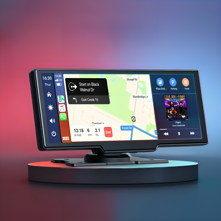 ClearSync 4K – 10" Smart Dash & Reverse Cam