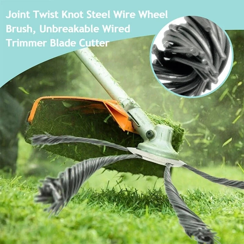 Power Steel Wire Grass Trimmer Head
