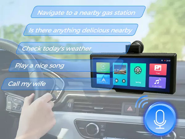 ClearSync 4K – 10" Smart Dash & Reverse Cam