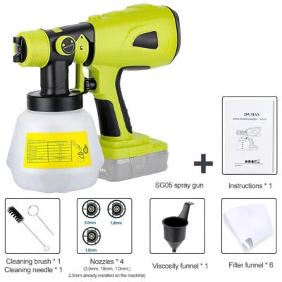 Magic Cordless Paint Sprayer – 3 Modes | 2-Hour Battery | Pro Finish at Home