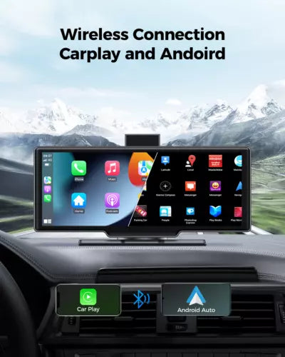 ClearSync 4K – 10" Smart Dash & Reverse Cam