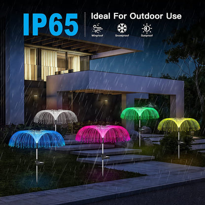 Magical Solar Jellyfish Lights 4Pcs
