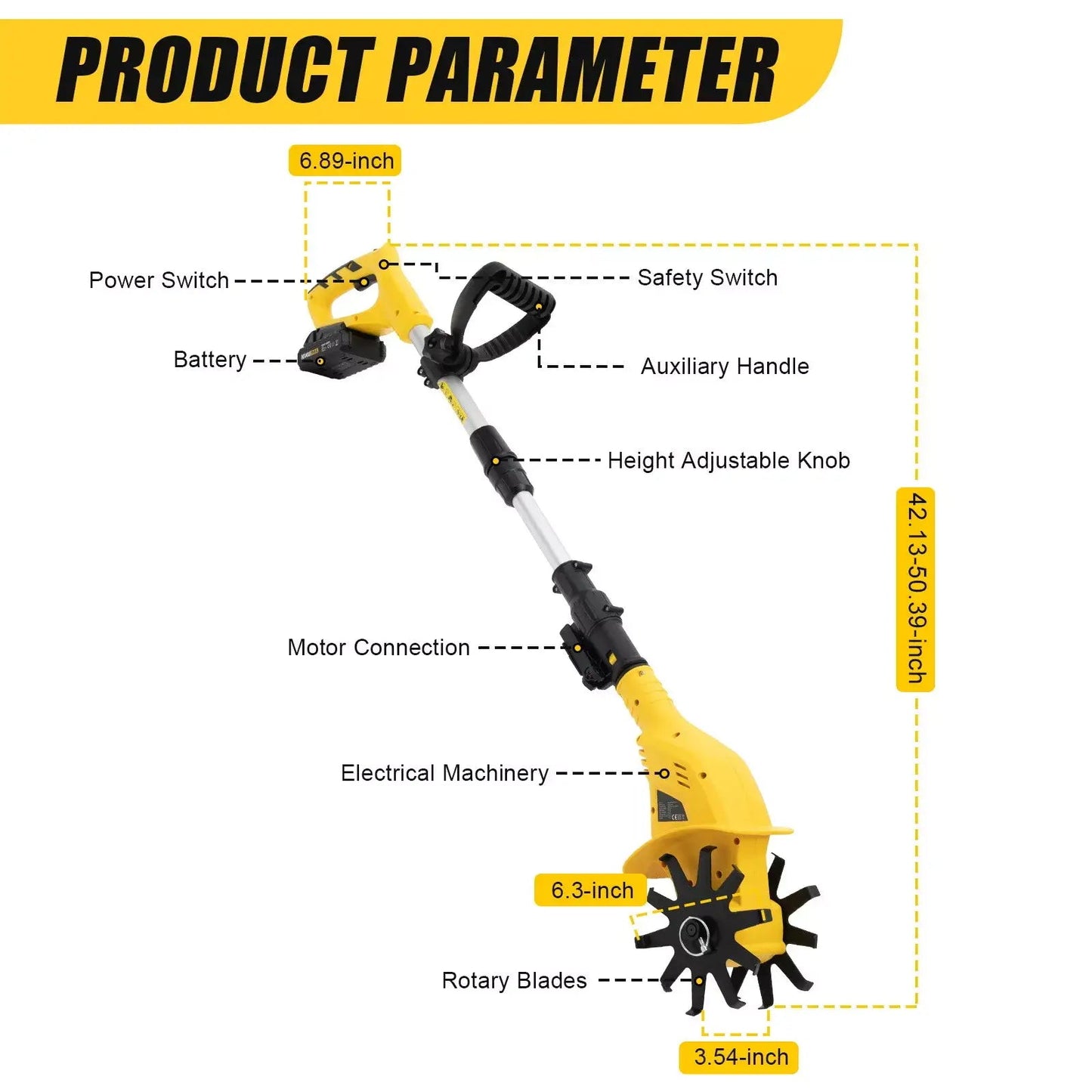 Garden Whiz Cordless Cultivator